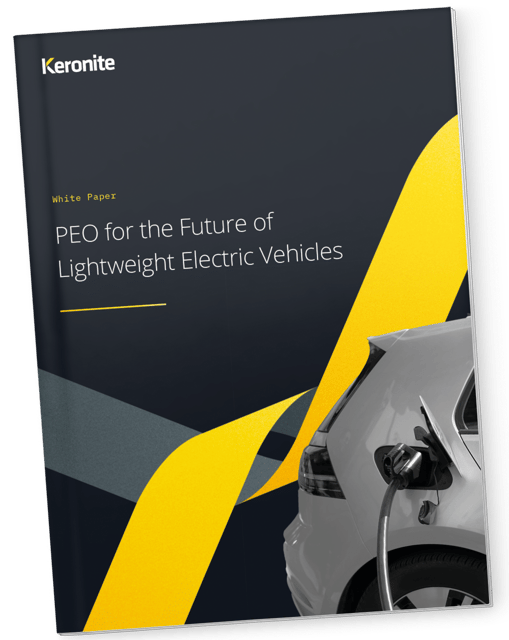 PEO for the future of lightweight EV's